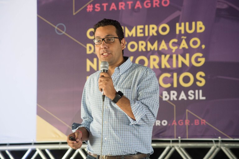 José Damico, sócio da startup Scicrop.